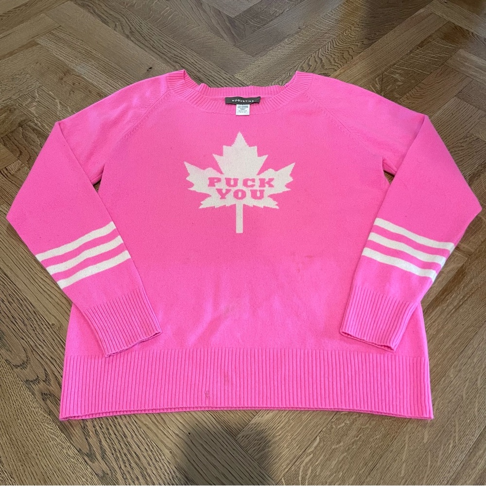 Cashmere Pink Hockey Sweater 💓